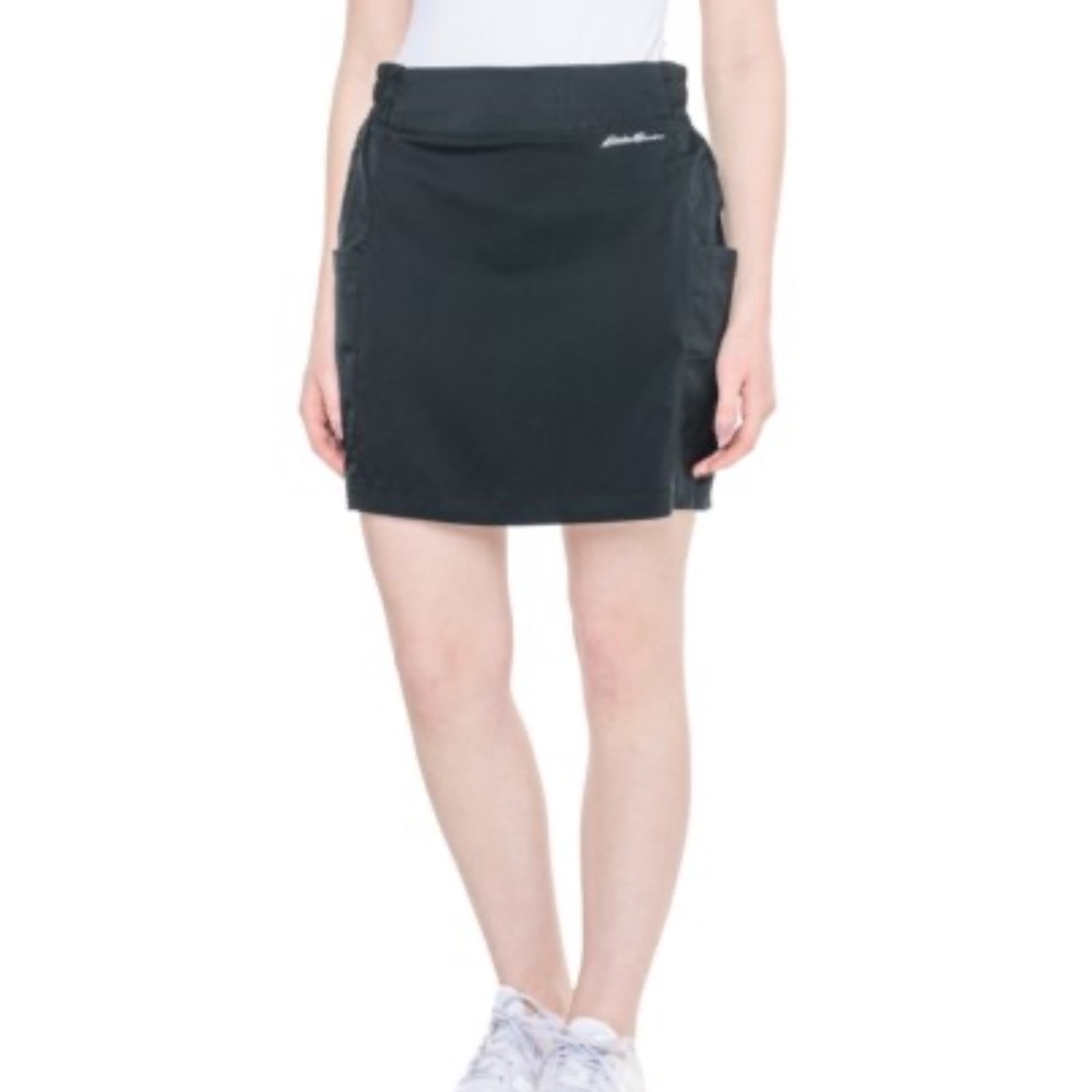 NWT Eddie Bauer Everyday Active Woven Stripe Skirt - Picture 15 of 16